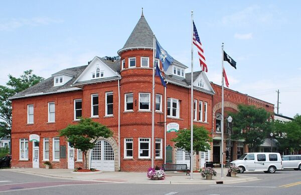 Holly, MI Town Hall, built in 1892 Holly, MI Town Hall, built in 1892